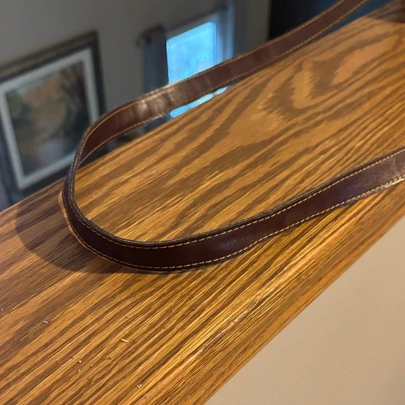 Dooney & Bourke Brown and Tan Leather Bag - Picture 6 of 8